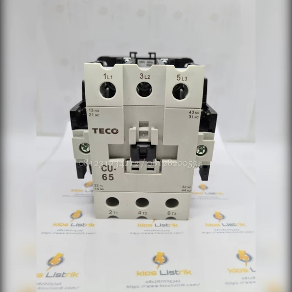 Magnetic Contactor AC Kontaktor Contactor Teco CU-65 80A 220V