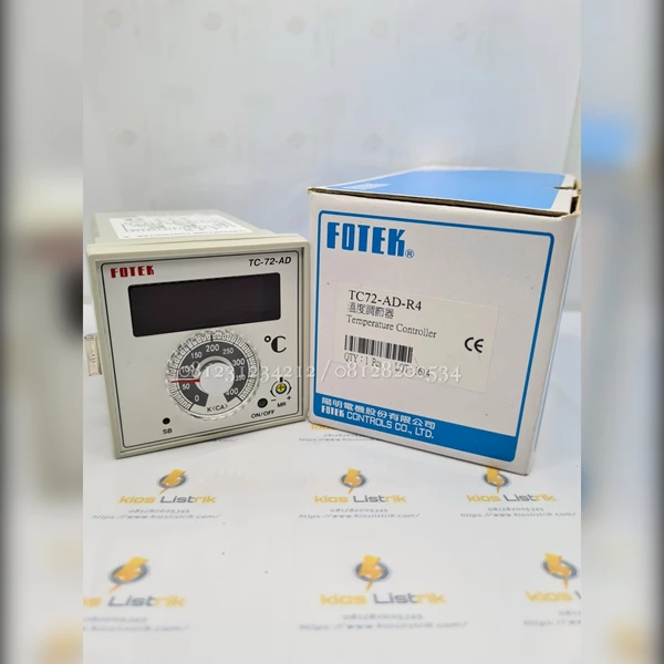 Electric Temperature Switches Temperature Controller Fotek TC72-AD-R4 220Vac