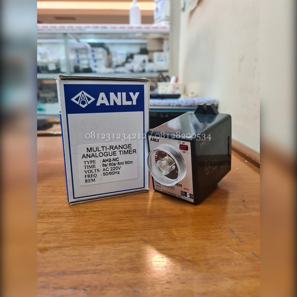 Timer Analog  Anly Timer AH2-NC 220 Vac Anly