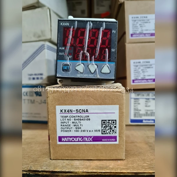 Hanyoung Temperature Controller KX4N-SCNA 220 Vac 