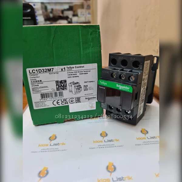 contactor Magnetic Contactor AC Schneider LC1D32M7 3P 50A