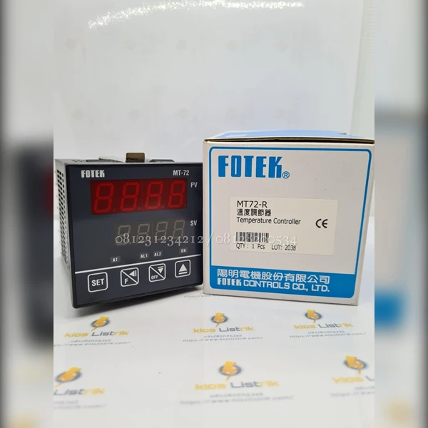 Digital Temperature Controller Fotek MT-72R Out : Relay 220 Vac
