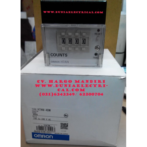  Timer Counter Omron H7AN-DM 240 Vac