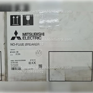 NFB / No Fuse Circuit Breaker 400A / NFB NF400-SW 3P 400A Mitsubishi