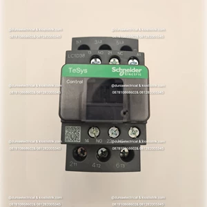 Industrial AC Contactor Schneider / Contactor LC1D38F7 Schneider 50A 110V