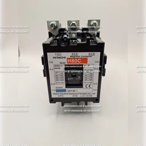 Magnetic Contactor AC Hitachi H80C 120A 220 Vac