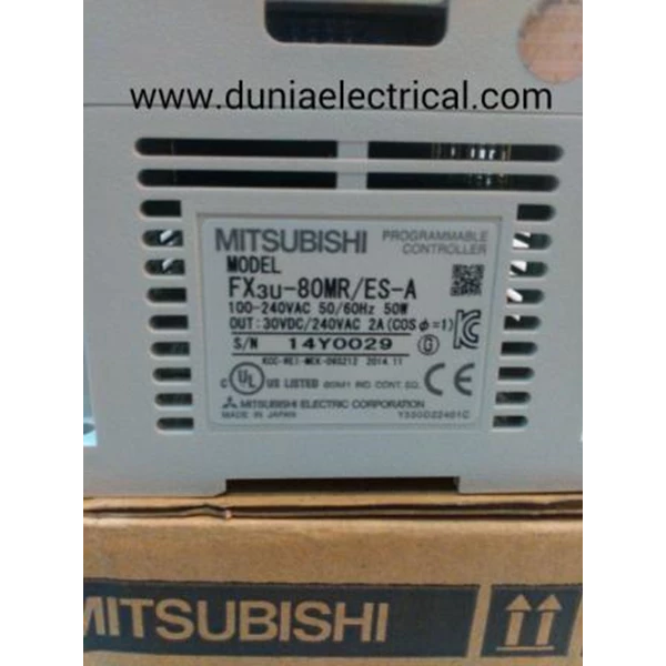 Mitsubishi FX3U-80MR ES-APLC / Programmable Logic Controller Mitsubishi FX3U-80MR ES-A 