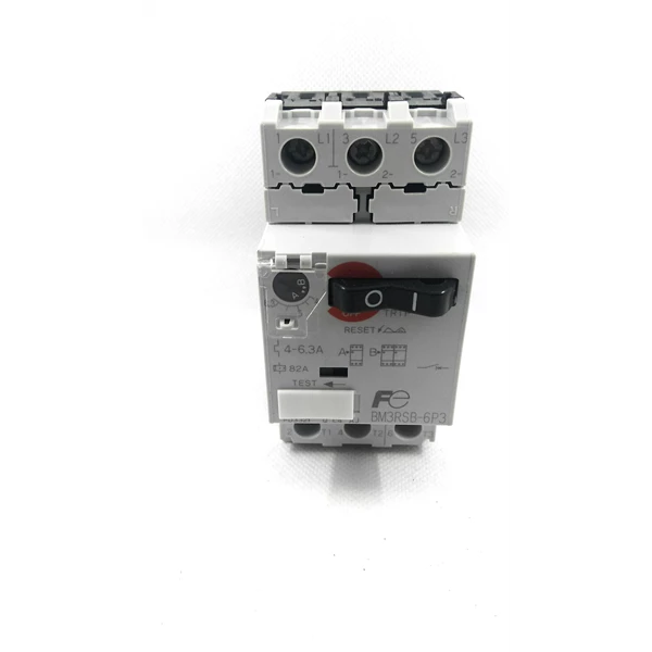 BM3RSB  6P3  4- 6.3 A Fuji Electric MCCB / Mold Case Circuit Breaker Fuji 