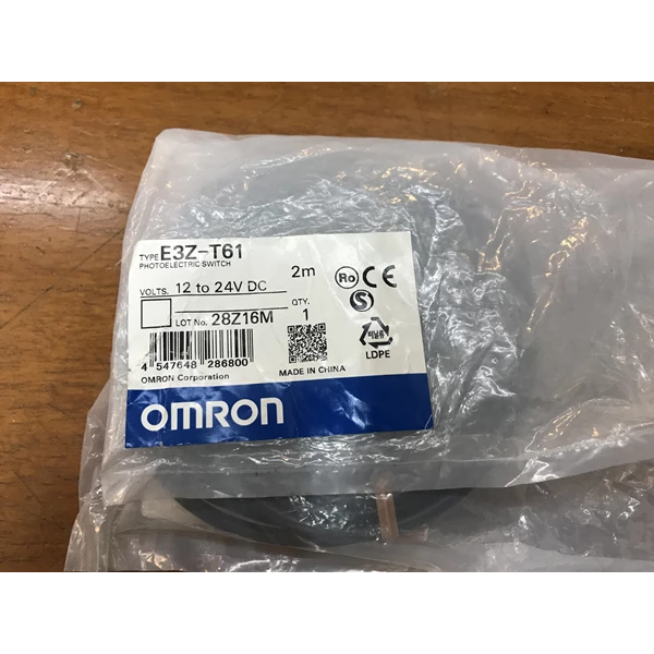 PHOTOELECTRIC SWITCH E3Z T61 OMRON