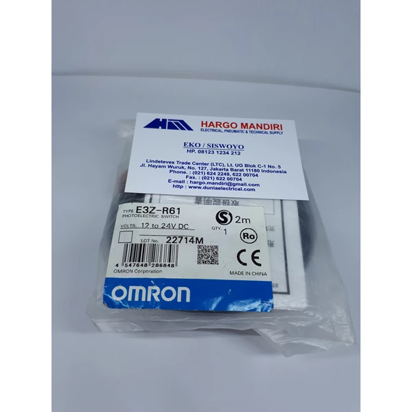  Photoelectric Switches Omron E3Z-R61