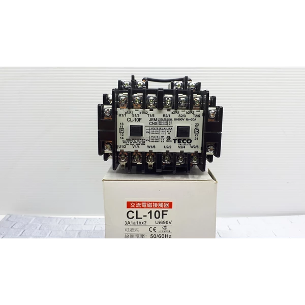 TECO MAGNETIC CONTACTOR AC CL-1F 