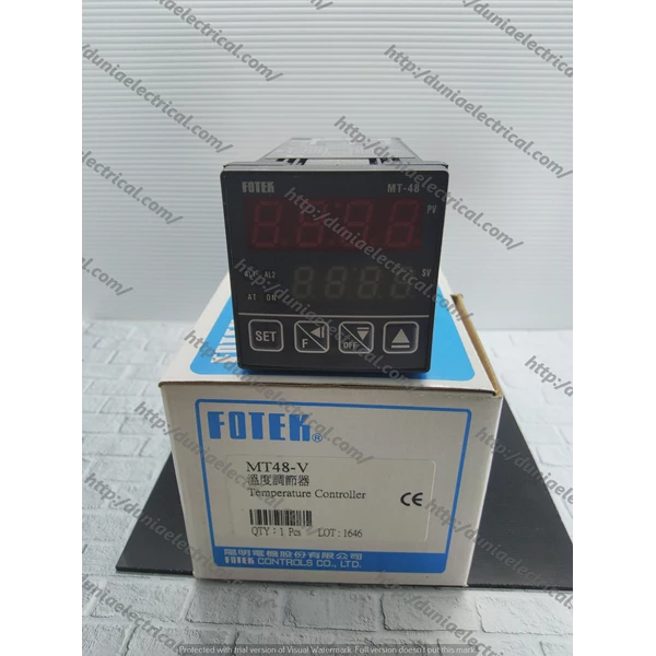 MT48-V Fotek Electric Temperature Switches Controller Fotek MT48-V
