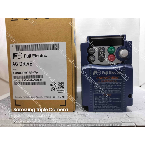 Fuji FRN0006C2S-7A Inverter dan Konverter Fuji FRN0006C2S-7A 