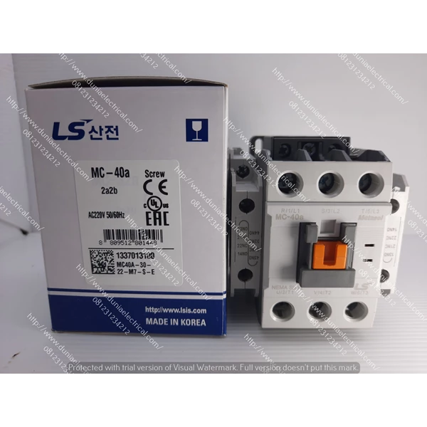 LS Magnetic Contactor AC LS MC-40a