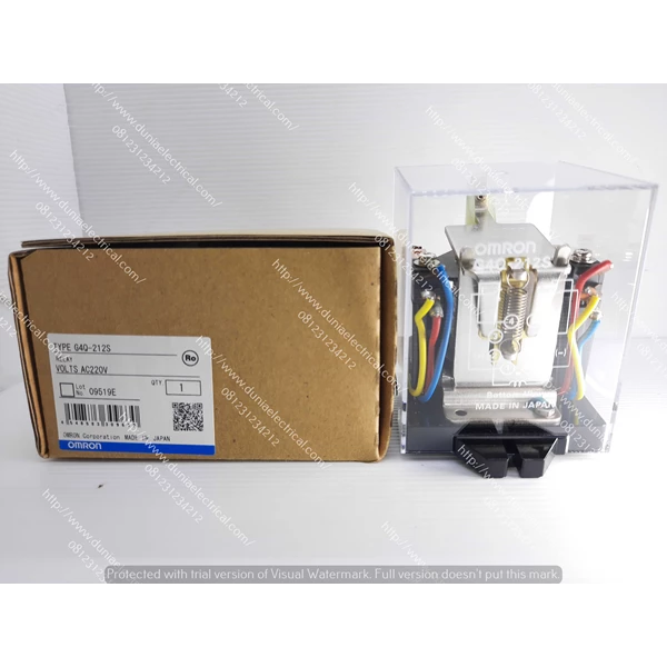 OMRON RELAY G4Q - 212S 