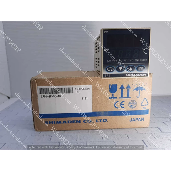SR92-8P-90-180 Shimaden Temperature Switch Temperatur Controller Shimaden SR91-8P-90-180