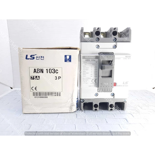 ABN 103c LS MCCB / Mold Case Circuit Breaker ABN 103c LS