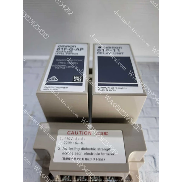 FLOATLESS WATER LEVEL SWITCH OMRON 61F-G-AP 