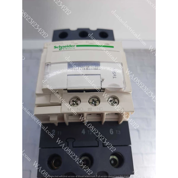 MAGNETIC CONTACTOR LC1D65AM7 SCHNEIDER ELECTRIC  220 Vac 80 A