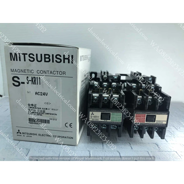 -KR11 24V Mitsubishi Magnetic Contactor Ac Mitsubishi S-KR11 24V Mitsubishi 