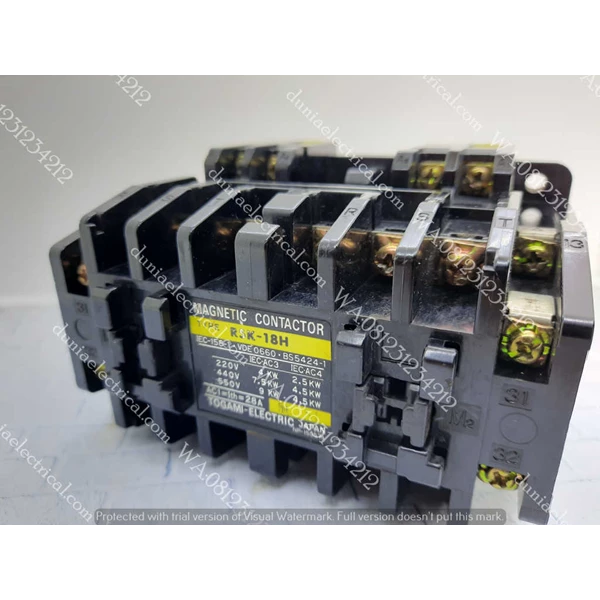 TOGAMI RSK-18H MAGNETIC CONTACTOR AC RSK-18H 