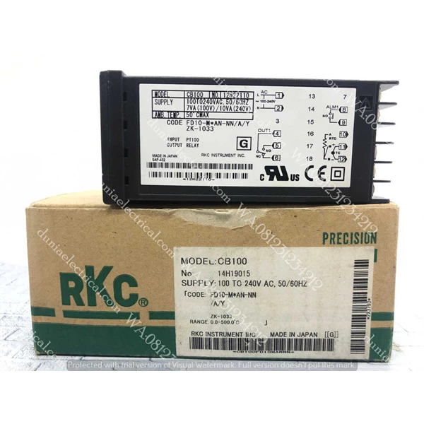 RKC CB100-FD10M*AN-NN/A/Y Temperature Switch CONTROLLER RKC CB100-FD10M*AN-NN/A/Y 