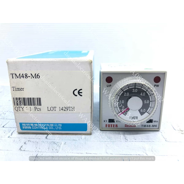 TM48-M6 Fotek Timer IC Timer IC Fotek TM48-M6 