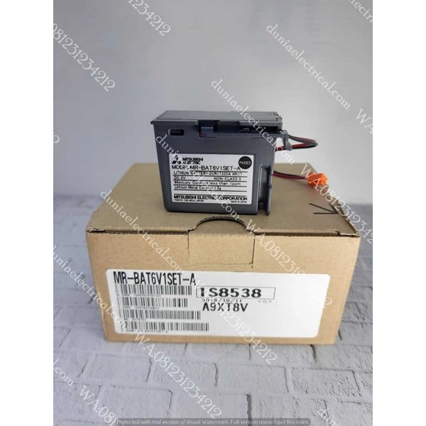 Battery PLC / Programmable Logic Controller Mitsubishi MR-BAT6V1SET-A 