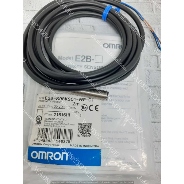 Omron Inductive Proximity Switches E2B-S08KS01-WP-C1