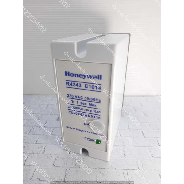 Honeywell R4343E1014 Relay Flame Safeguard Honeywell