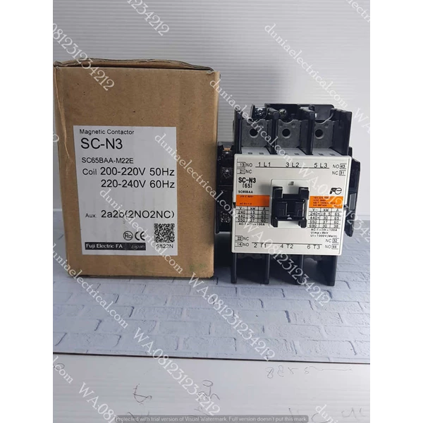 SC-N3 Fuji Magnetic Contactor Fuji SC-N3 220V 