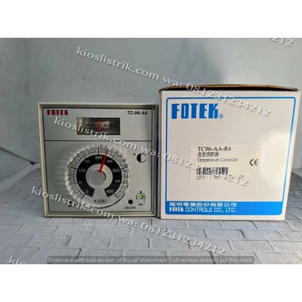 Fotek TC96-AA-R4 Temperature Controller Switch Fotek TC96-AA-R4 