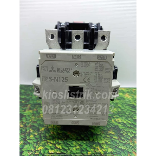 Magnetic Contactor AC Mitsubishi S-N125 150A 220V 
