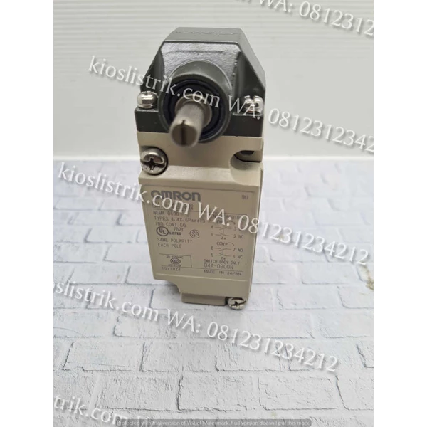 D4A-4918N Omron Lmit Switch Omron D4A-4918N 