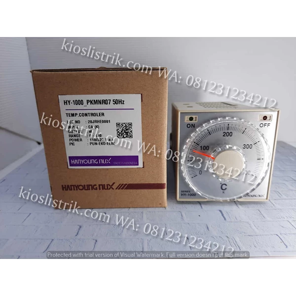 HY-1000_PKMNR07 220V HANYOUNG TEMPERATURE SWITCH