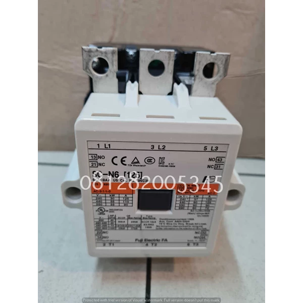 Magnetic Contactor AC Fuji SC-N6  150A  110V 