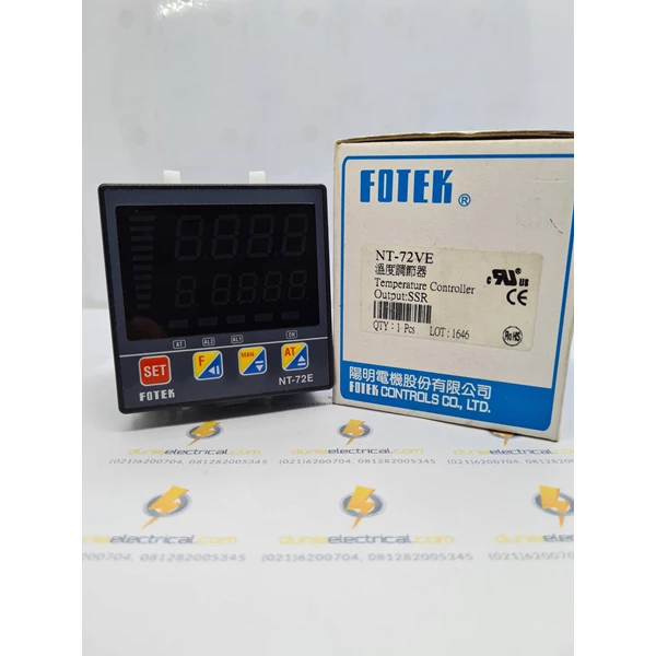 Fotek NT72-VE OUT SSR 220V  Temperature Controller Switch 